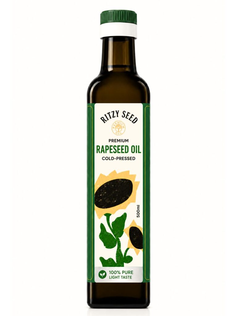RITZY SEED premium cold-pressed rapeseed oil